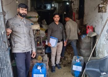 खाद्य सुरक्षा विभाग द्वारा मिलावटी खाद्य पदार्थों पर कार्रवाई, नमूने एकत्रित