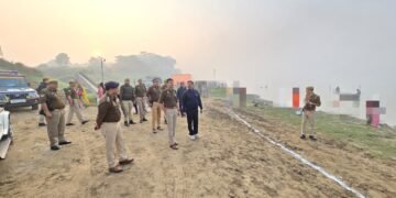 कार्तिक पूर्णिमा पर्व पर श्रद्धालुओं की सुरक्षा व्यवस्था को लेकर जिलाधिकारी व पुलिस अधीक्षक ने किया शेरगढ़ घाट का निरीक्षण