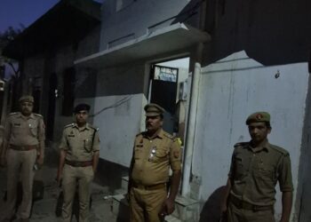 19/03/2026 जनपद औरैया में लाउडस्पीकर एवं ध्वनि विस्तारक यंत्रों की सघन चेकिंग अभियान