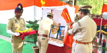 गांधी-शास्त्री जयंती पर पुलिस लाइन में गूंजा सत्य, अहिंसा और एकता का संदेश